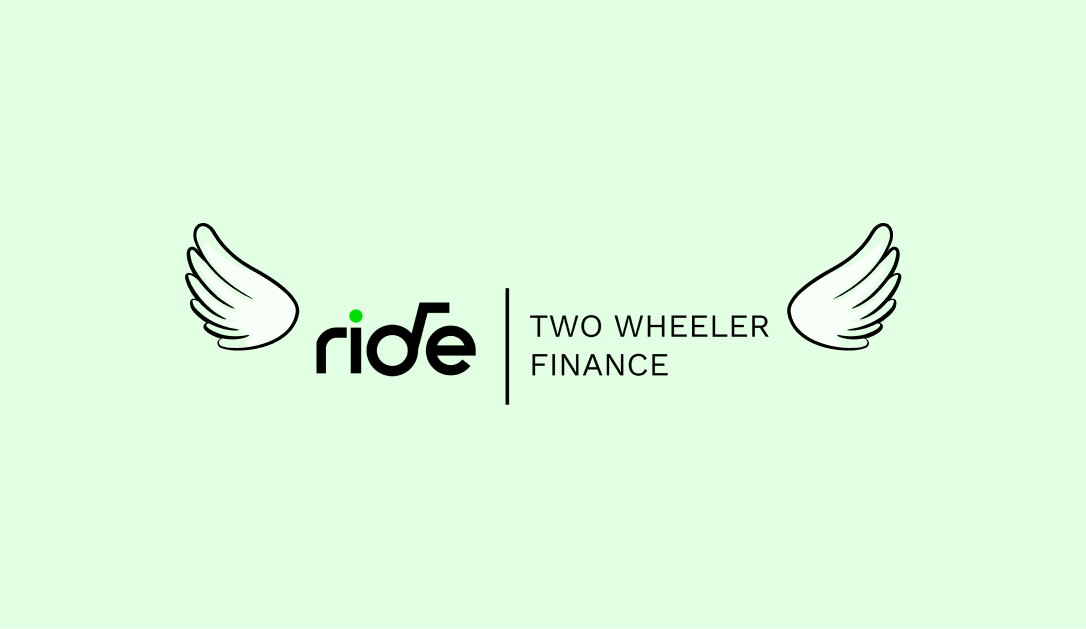 Ride two-wheeler finance emblem
